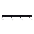 Blackstone Wall Mounted Bike Storage Rack | 4 Bikes | Black by StoreYourBoard