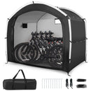 Bike Storage Shed Tent with PU4000MM Waterproof 210D Oxford Fabric for 5 Bikes by DirectDeals