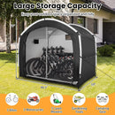 Bike Storage Shed Tent with PU4000MM Waterproof 210D Oxford Fabric for 5 Bikes by LJGDeals