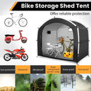 Bike Storage Shed Tent with PU4000MM Waterproof 210D Oxford Fabric for 5 Bikes by DirectDeals