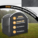 Bike Storage Shed Tent with PU4000MM Waterproof 210D Oxford Fabric for 5 Bikes by LJGDeals