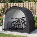 Bike Storage Tent Portable Bicycle Shed with Waterproof PU Coated Oxford Fabric by DirectDeals