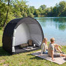Bike Storage Tent Portable Bicycle Shed with Waterproof PU Coated Oxford Fabric by LJGDeals