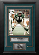 Bill Bergey in Action Philadelphia Eagles 8" x 10" Framed Football Photo with Engraved Autograph by Dynasty Sports & Framing