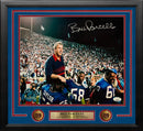 Bill Parcells Carry Off New York Giants Autographed 11x14 Framed Football Photo - JSA Authenticated by Dynasty Sports & Framing
