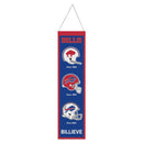 Buffalo Bills 8" x 32" Wool Banner by Dynasty Sports & Framing