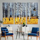 Birch Trees Wall Art Print, Wall Art Landscape Canvas Print by MyGreatCanvas | Canvas Wall Art Prints | Photo Prints & Wall Decor