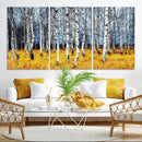Birch Trees Wall Art Print, Wall Art Landscape Canvas Print by MyGreatCanvas | Canvas Wall Art Prints | Photo Prints & Wall Decor