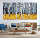 Birch Trees Wall Art Print, Wall Art Landscape Canvas Print by MyGreatCanvas | Canvas Wall Art Prints | Photo Prints & Wall Decor