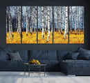 Birch Trees Wall Art Print, Wall Art Landscape Canvas Print by MyGreatCanvas | Canvas Wall Art Prints | Photo Prints & Wall Decor
