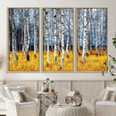 Birch Trees Wall Art Print, Wall Art Landscape Canvas Print by MyGreatCanvas | Canvas Wall Art Prints | Photo Prints & Wall Decor