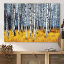 Birch Trees Wall Art Print, Wall Art Landscape Canvas Print by MyGreatCanvas | Canvas Wall Art Prints | Photo Prints & Wall Decor