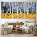 Birch Trees Wall Art Print, Wall Art Landscape Canvas Print by MyGreatCanvas | Canvas Wall Art Prints | Photo Prints & Wall Decor