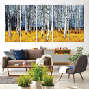 Birch Trees Wall Art Print, Wall Art Landscape Canvas Print by MyGreatCanvas | Canvas Wall Art Prints | Photo Prints & Wall Decor