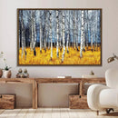 Birch Trees Wall Art Print, Wall Art Landscape Canvas Print by MyGreatCanvas | Canvas Wall Art Prints | Photo Prints & Wall Decor