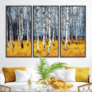 Birch Trees Wall Art Print, Wall Art Landscape Canvas Print by MyGreatCanvas | Canvas Wall Art Prints | Photo Prints & Wall Decor