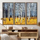 Birch Trees Wall Art Print, Wall Art Landscape Canvas Print by MyGreatCanvas | Canvas Wall Art Prints | Photo Prints & Wall Decor