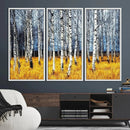 Birch Trees Wall Art Print, Wall Art Landscape Canvas Print by MyGreatCanvas | Canvas Wall Art Prints | Photo Prints & Wall Decor