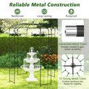 Birdcage Shape Gazebo for Climbing Plants and Wedding Ceremony Decoration by DirectDeals