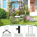 Birdcage Shape Gazebo for Climbing Plants and Wedding Ceremony Decoration by DirectDeals