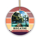 Biscayne National Park Retro Style Ornament, Florida Tourist Attraction and Gift