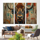 Bison Canvas Wall Art, American Buffalo Print Canvas