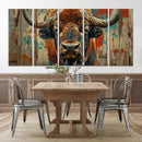 Bison Canvas Wall Art, American Buffalo Print Canvas