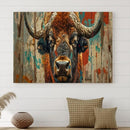 Bison Canvas Wall Art, American Buffalo Print Canvas