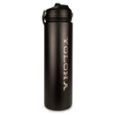 Black Cork Sleeve Bottle with Flip Straw Lid | 25oz by Yoloha Yoga