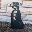 American Staffordshire Terrier Metal Art – Handcrafted Dog Décor