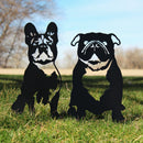 French Bulldog Metal Art – Handmade Steel Décor