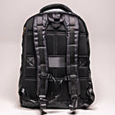 Black Monogram Leather Commuter Bag