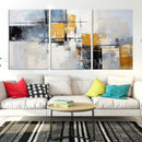 Black Orange Abstract Wall Art Canvas Print, Contemporary by MyGreatCanvas | Canvas Wall Art Prints | Photo Prints & Wall Decor