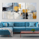 Black Orange Abstract Wall Art Canvas Print, Contemporary by MyGreatCanvas | Canvas Wall Art Prints | Photo Prints & Wall Decor