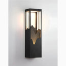 Black Outdoor Original Design Waterproof Wall Light For Garden, Courtyard