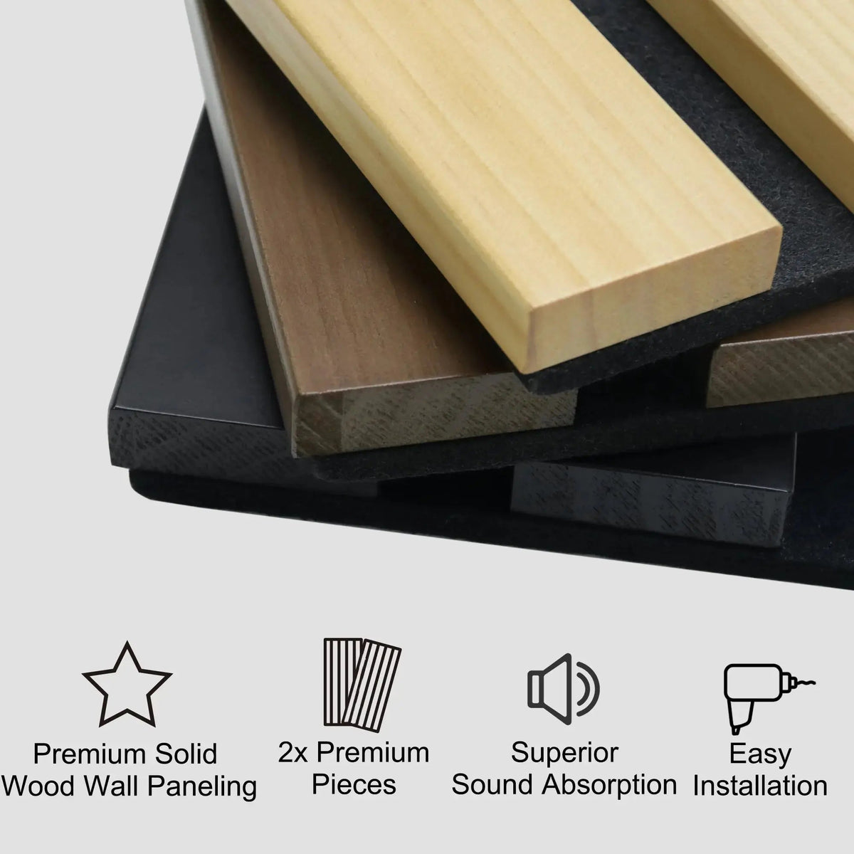 Solid Wood Acoustic Slat Wall Panels (Broad Strip), photo 31 of 31