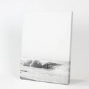 Black White Boho Tropical Wall Decor. Surfer, Waves by Wall Art Set