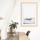 Black White Boho Tropical Wall Decor. Surfer, Waves by Wall Art Set