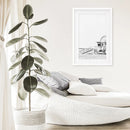 Black White California Poster. Ferris Wheel, Lifeguard Hut by Wall Art Set