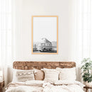 Black and White Hipster Van Poster. Summer Travel by Wall Art Set