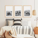 Black White Rustic Photo. Wall Art Set. Cows, Barn, Haystack by Wall Art Set