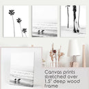 Modern Black White Ocean Surfing Wall Art Set by Wall Art Set