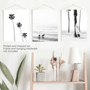 Modern Black White Ocean Surfing Wall Art Set by Wall Art Set