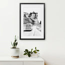 Black White Van Camper Poster. Utah National Park Wall Art by Wall Art Set