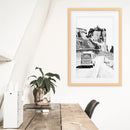 Black White Van Camper Poster. Utah National Park Wall Art by Wall Art Set