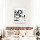 Black White Van Camper Poster. Utah National Park Wall Art by Wall Art Set