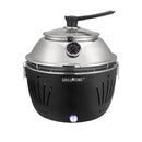 Grill Time Tailgater GTX Portable Charcoal Grill with Glass Hood Perfect for Camping Accessories
