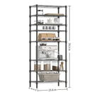 3/4/5/6/7/8 Tier Storage Shelves-Adjustable Wire Shelving Rack-Multi Sizes by 2Dropme