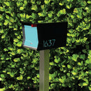 The Original Retrobox in JET BLACK - Modern Mailbox