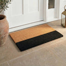 Black Belt Coir Doormat